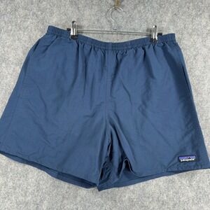 Patagonia Baggies Shorts Mens Large Blue NetPlus Mesh Liner Swim Trunks Pockets